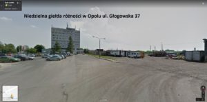 Niedzielna giełda różności w Opolu ul. Głogowska 37